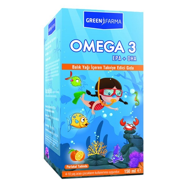 Omega 3 Balik Yağı Şurup 150 ml