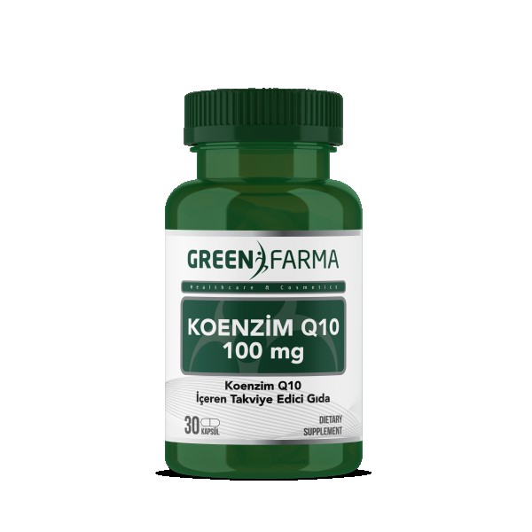 Koenzim Q10 100 mg 30 Kapsül