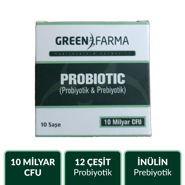 Probi̇yotik & Prebi̇yotik (10 milyar) 10 Saşe